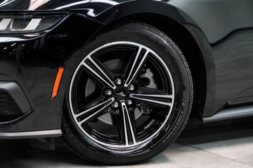 Shadow Black 2024 Ford Mustang EcoBoost Premium