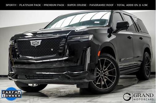 2022 Cadillac Escalade Sport Platinum