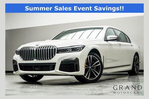 Alpine White 2021 BMW 740 xDrive