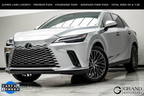 2023 Lexus RX 350 Luxury
