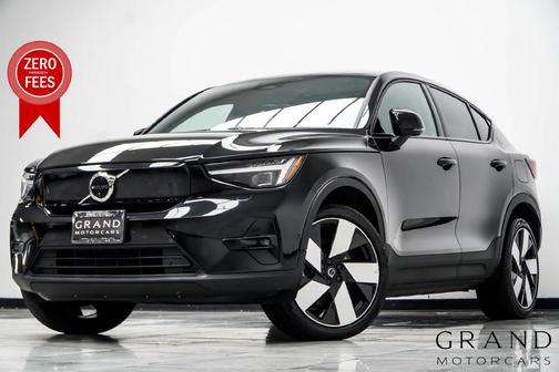 Onyx Black Metallic 2023 Volvo C40 Recharge Pure Electric Twin Ultimate
