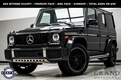2018 Mercedes-Benz AMG G 65 4MATIC