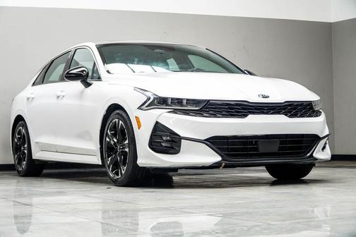Glacial White Pearl 2021 Kia K5 GT-Line