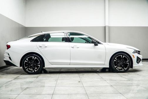 Glacial White Pearl 2021 Kia K5 GT-Line