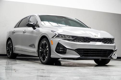 Wolf Gray 2021 Kia K5 GT-Line