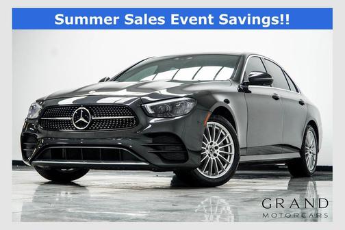 Graphite Gray 2021 Mercedes-Benz E-Class 4MATIC