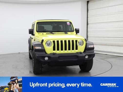 Yellow 2022 Jeep Wrangler Unlimited Sport S