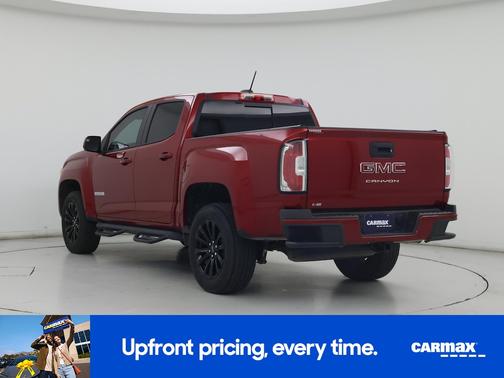 Burgundy 2022 GMC Canyon Elevation