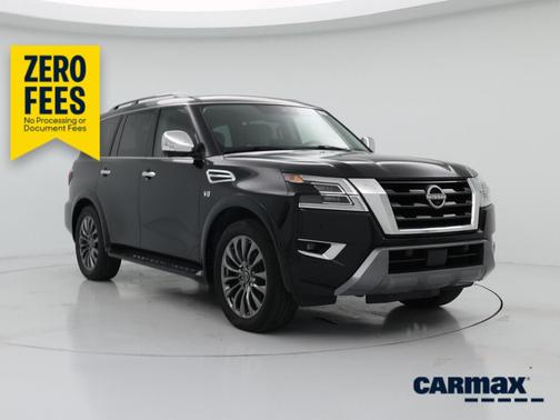Black 2021 Nissan Armada Platinum