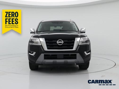 Black 2021 Nissan Armada Platinum