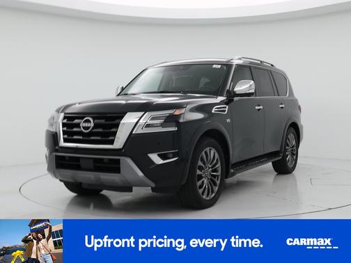 Black 2021 Nissan Armada Platinum
