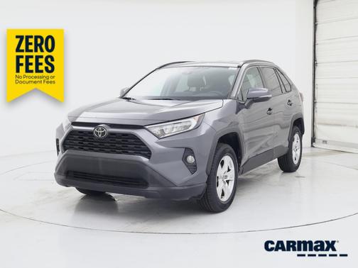 Gray 2021 Toyota RAV4 XLE