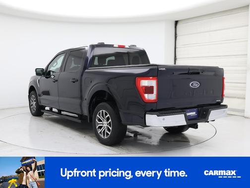 Blue 2022 Ford F-150 Lariat