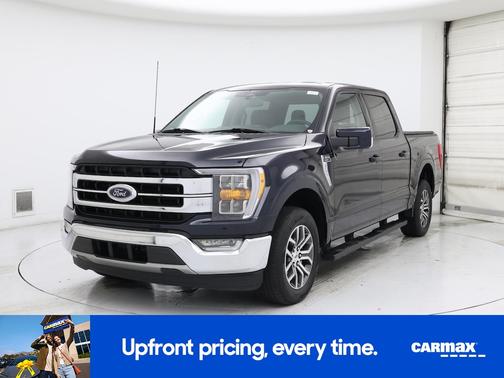 Blue 2022 Ford F-150 Lariat