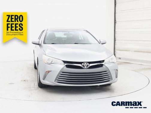 Silver 2017 Toyota Camry XLE