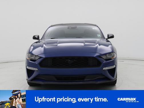 Blue 2022 Ford Mustang Ecoboost Premium