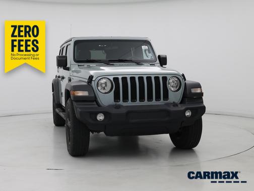 Gray 2023 Jeep Wrangler Unlimited Sport Altitude