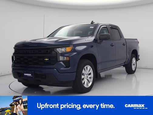 Blue 2022 Chevrolet Silverado 1500 Custom