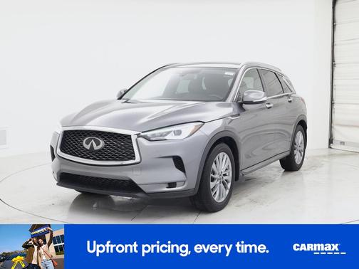 Gray 2023 INFINITI QX50 Luxe