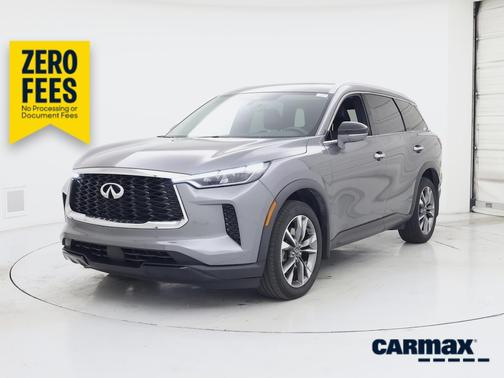 Gray 2023 INFINITI QX60 Luxe