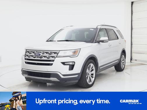 Silver 2018 Ford Explorer Limited