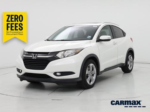 White 2017 Honda HR-V EX-L