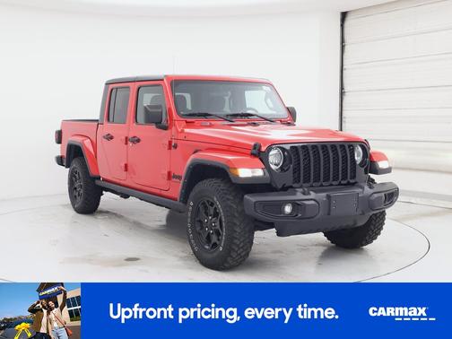 Red 2022 Jeep Gladiator Willy's