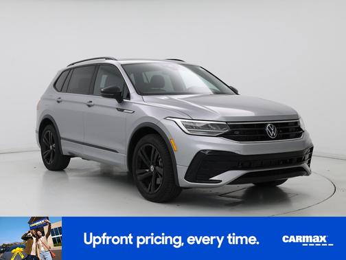 Silver 2023 Volkswagen Tiguan SE R-Line Black