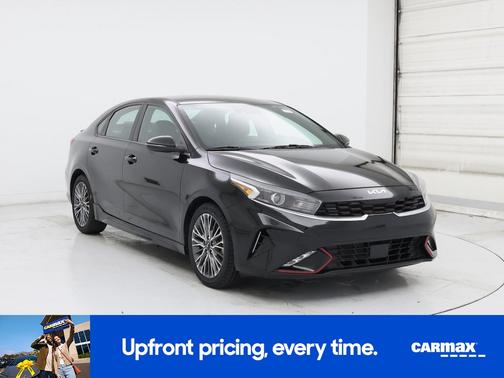 Black 2022 Kia Forte GT-Line