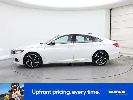 White 2022 Honda Accord Sport SE
