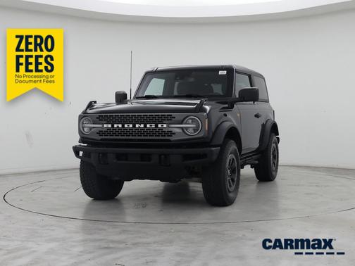 Blue 2021 Ford Bronco Badlands
