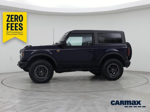 Blue 2021 Ford Bronco Badlands