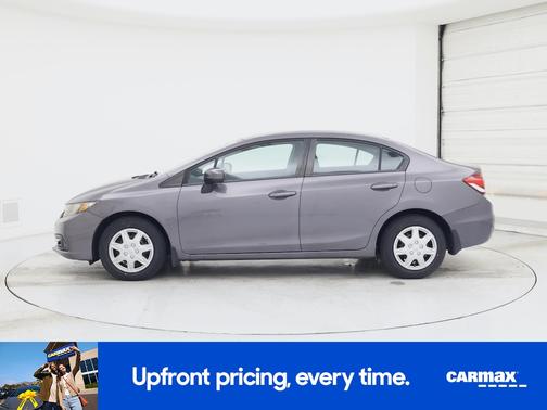 Gray 2015 Honda Civic LX