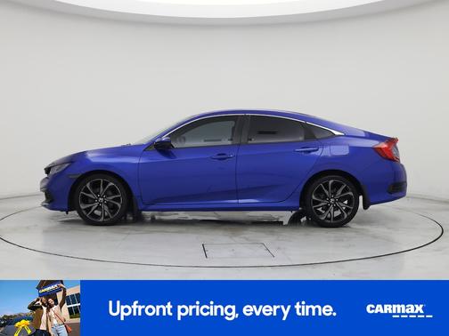 Blue 2020 Honda Civic Sport