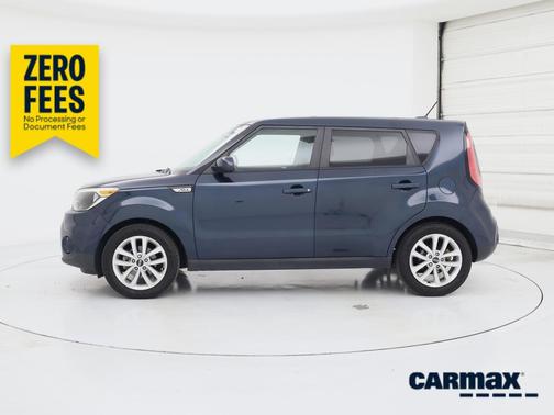 Blue 2018 Kia Soul +