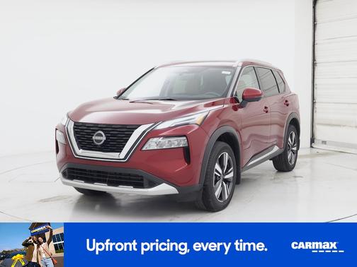 Red 2023 Nissan Rogue Platinum