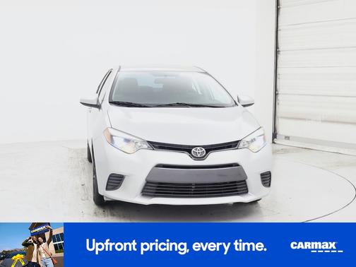 Silver 2016 Toyota Corolla LE