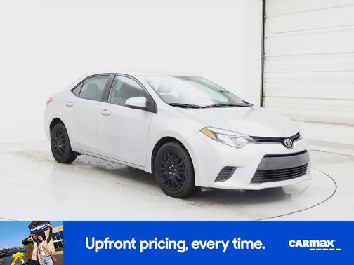 Silver 2016 Toyota Corolla LE