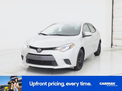 Silver 2016 Toyota Corolla LE