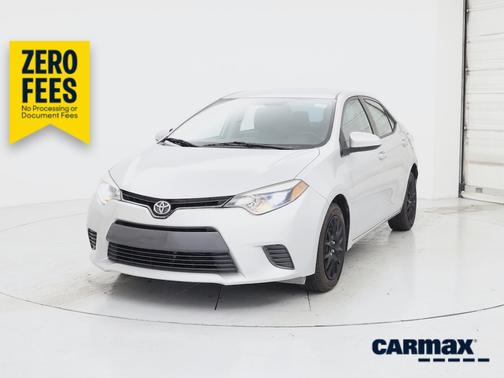 Silver 2016 Toyota Corolla LE
