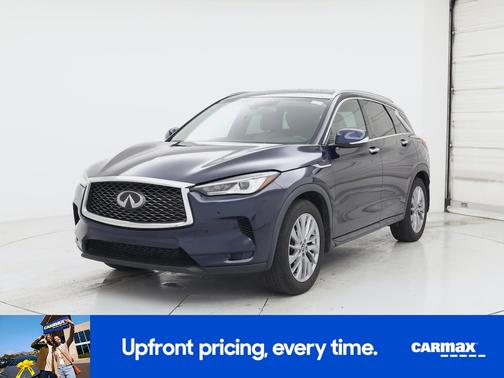 Blue 2023 INFINITI QX50 Luxe