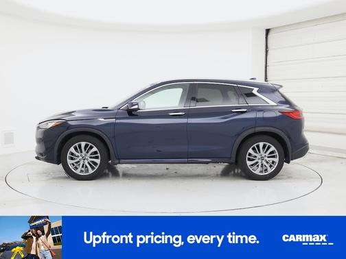 Blue 2023 INFINITI QX50 Luxe