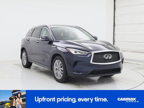 Blue 2023 INFINITI QX50 Luxe