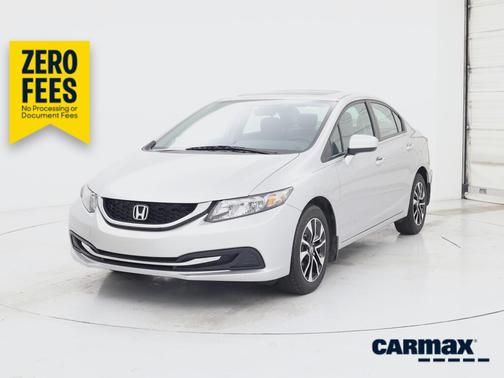 Silver 2014 Honda Civic EX