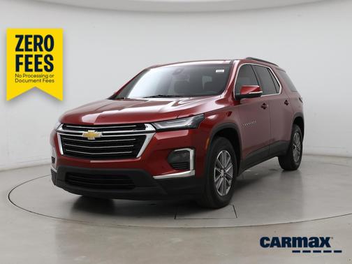 Red 2023 Chevrolet Traverse LT Cloth