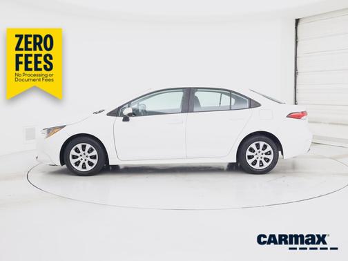 White 2023 Toyota Corolla LE
