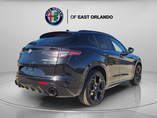 Vulcano Black Metallic 2026 Alfa Romeo Stelvio AWD