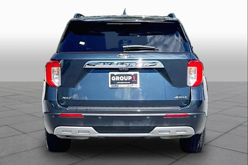 Stone Blue Metallic 2023 Ford Explorer XLT
