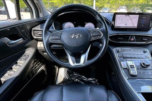 Quartz White 2022 Hyundai SANTA FE Limited