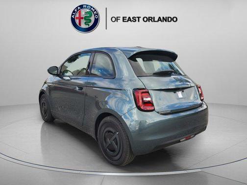 Green Metallic 2025 FIAT 500e Giorgio Armani FWD